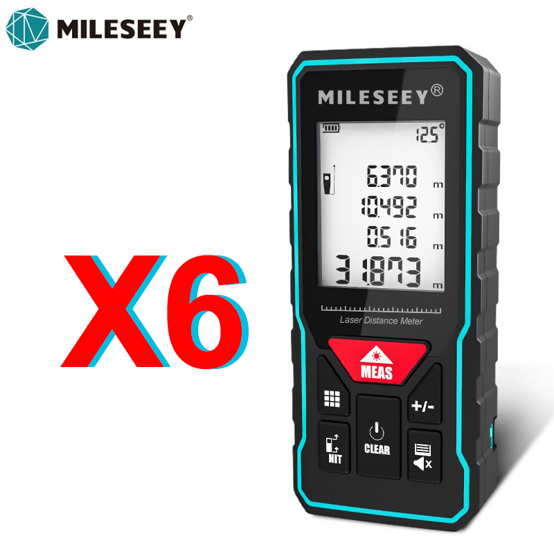 Industrial Laser Training - MILESEEY เครื่องวัดระยะด้วยเลเซอร์ X5 เครื่องวัดระยะแบบดิจิตอล เครื่องวัดระยะด้วยเลเซอร์ เทปวัดระยะด้วยเลเซอร์