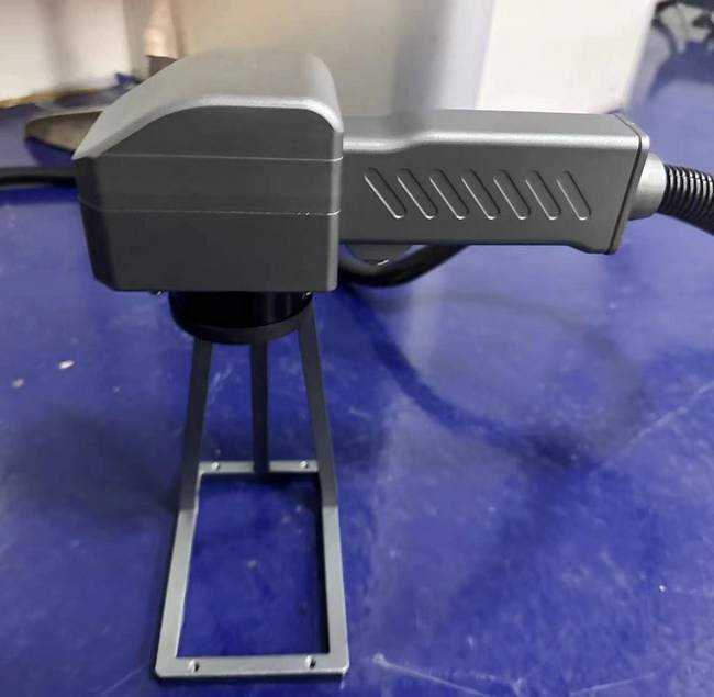 Industrial Laser Marking Machine - เครื่องแกะสลักเลเซอร์ไฟเบอร์แบบพกพาตั้งโต๊ะและมือถือ 2-in-1 เกรดอุตสาหกรรม