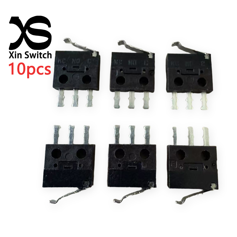 Limit Switch Cnc - 10 ชิ้น MQS2-02-D มินิไมโครสวิตช์ แบบเปิดปกติและแบบปิดปกติ 6.6*2.7