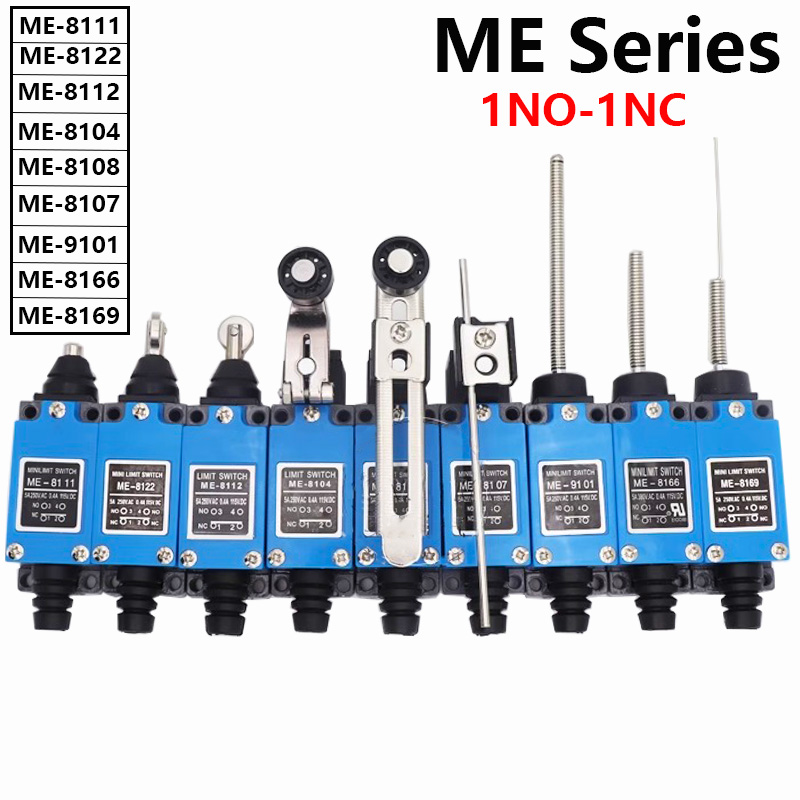 Limit Switch Cnc - ME-8108สวิตช์จำกัดสวิตช์โรตารี่แบบปรับได้สวิตช์จำกัดขนาดเล็ก TZ-8108 5A AC250V ไม่มี8108 NC