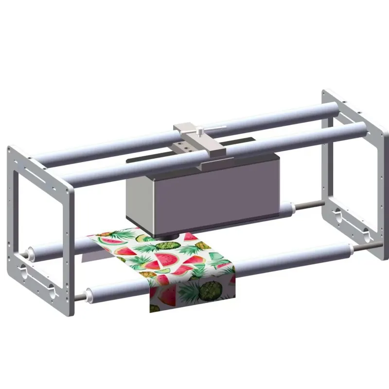 Industrial Laser Marking Machine - เครื่องพิมพ์เลเซอร์ UV อัตโนมัติ YAOMATEC สำหรับงานอุตสาหกรรม ใช้สำหรับทำเครื่องหมายวันที่ผลิตและหมายเลขซีเรียลบนฟิล์มพลาสติก