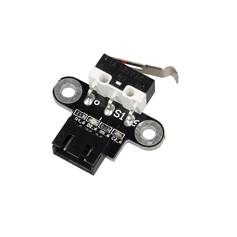 Limit Switch Cnc - สวิตช์จำกัดระยะทางแบบกลไกสำหรับเครื่องพิมพ์ 3 มิติ, สวิตช์จำกัดระยะทางแบบเปิดแนวนอนพร้อมสายเคเบิลยาว 1 เมตร