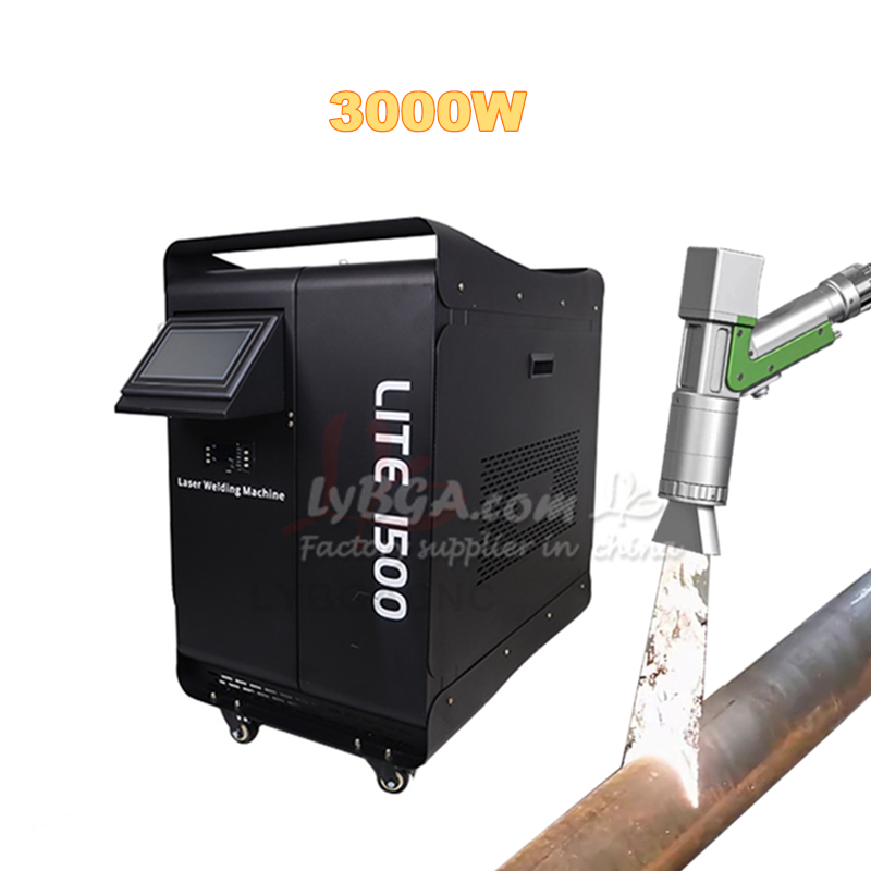 Industrial Laser Rust Remover - เครื่องกำจัดสนิมด้วยไฟเบอร์เลเซอร์ 1500W 2000W 3000W สำหรับทำความสะอาด กำจัดคราบน้ำมัน