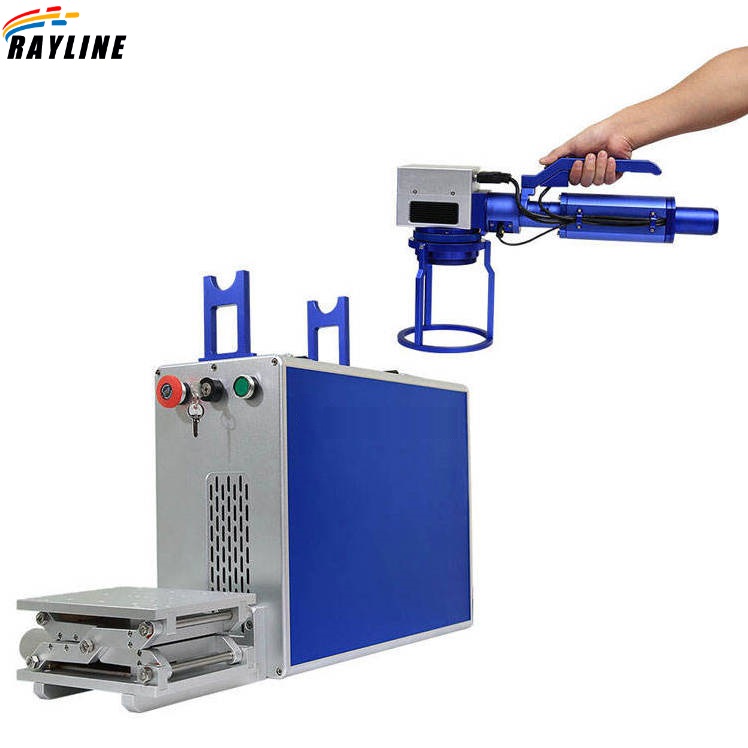 Industrial Laser Marking Machine - เครื่องแกะสลักไฟเบอร์เลเซอร์ S4 ขนาด 20W/30W/50W สำหรับธุรกิจอุตสาหกรรม แบบพกพา
