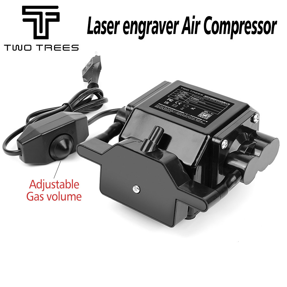 Air Assist Pump Laser - เครื่องแกะสลักเลเซอร์คอมเพรสเซอร์เครื่องปั๊มช่วยลมแบบ30L/นาทีสำหรับเครื่องแกะสลักเลเซอร์แบบ CNC ปรับความเร็วได้เสียงรบกวนต่ำ