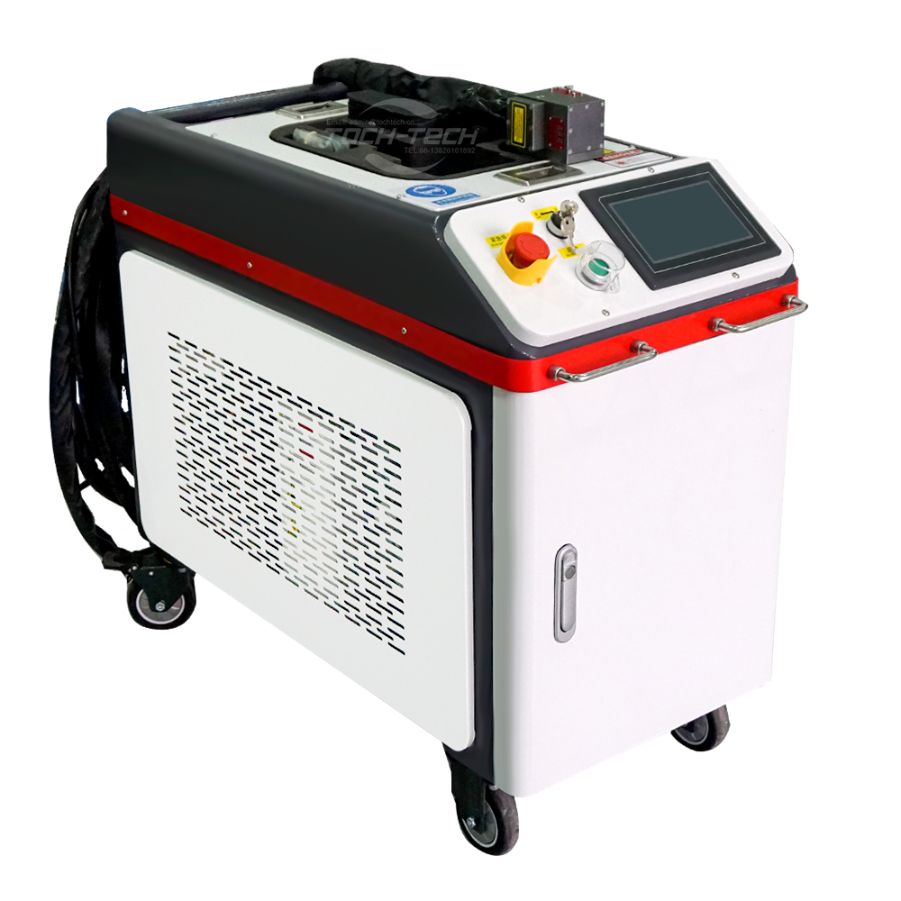 Industrial Laser Rust Remover - เครื่องทำความสะอาดด้วยเลเซอร์พัลส์แบบมือถือคุณภาพสูง 200w 300w 500W สำหรับกำจัดสนิม ทำความสะอาดสี