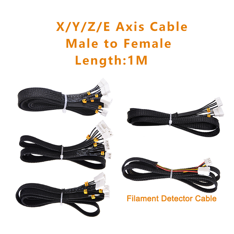 Limit Switch Cnc - แกน X/Y/Z/E มอเตอร์และจํากัดสาย Filament เครื่องตรวจจับความยาว 1M