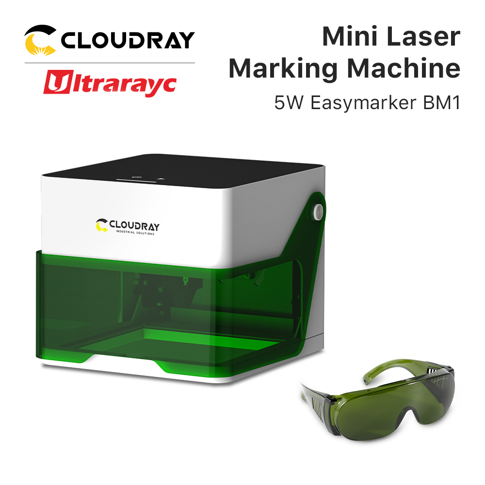 Industrial Laser Engraving Machine - Cloudray 5000mw CNC มินิเลเซอร์แกะสลักเดสก์ท็อปเลเซอร์แกะสลักเครื่องไม้ DIY โลโก้