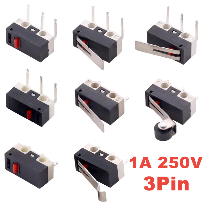 Limit Switch Cnc - 20 ชิ้น สวิตช์ลิมิตขนาดเล็กแบบไมโคร C NO NC