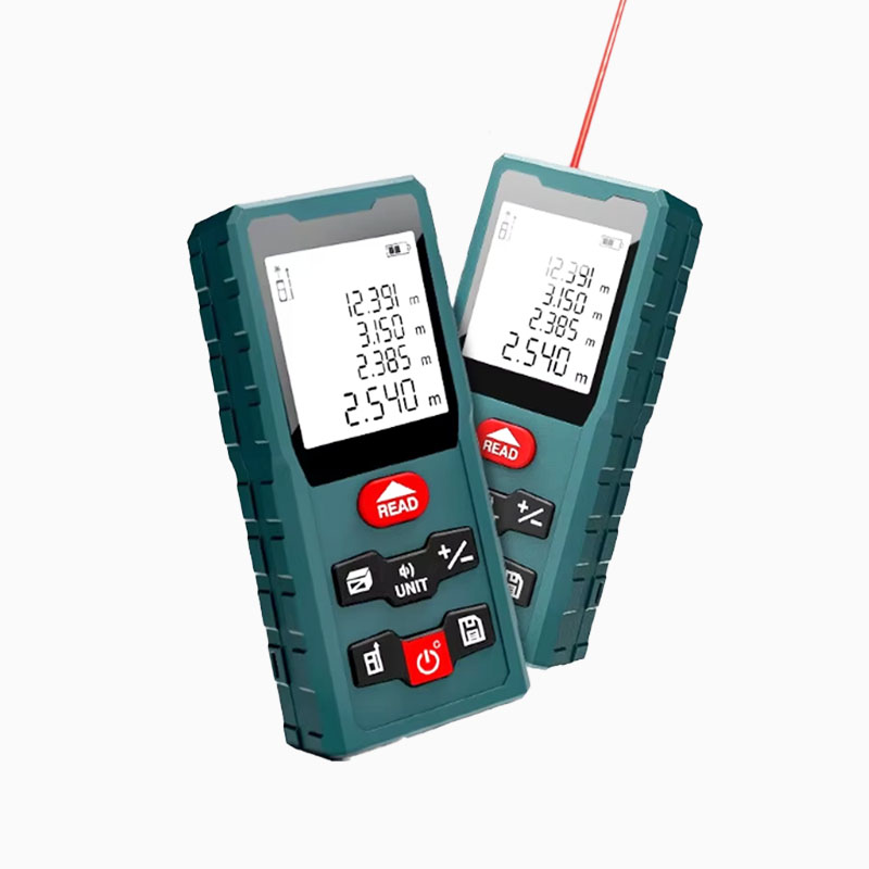 Industrial Laser Tape Measure - ไม้บรรทัดดิจิตอล 40 ม. 50 ม. เครื่องวัดระยะด้วยเลเซอร์