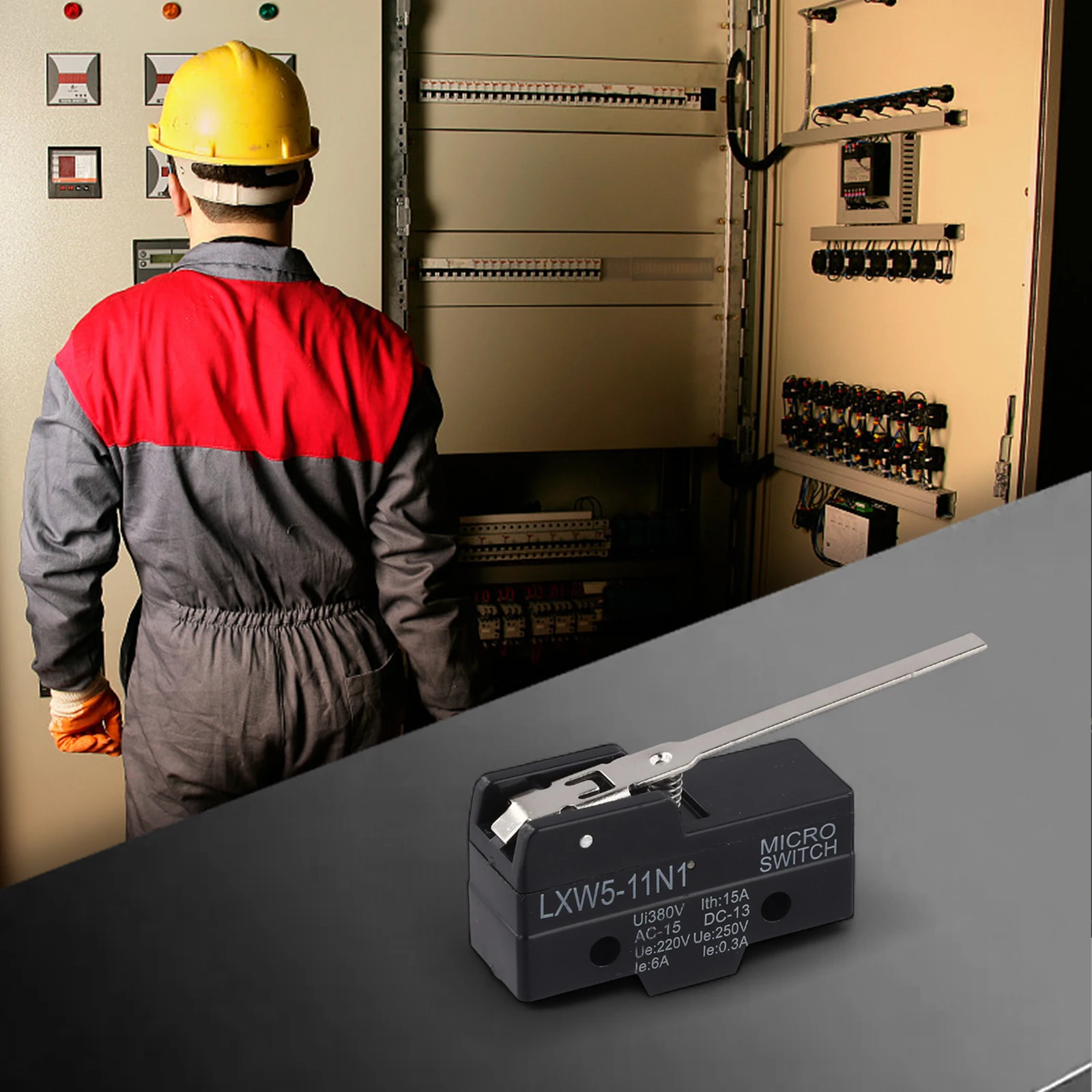 Limit Switch Cnc - สวิตช์จำกัดอุณหภูมิสำหรับตู้ฟักไข่ อุตสาหกรรม สวิตช์แบบ SPDT 3A แขนควบคุม