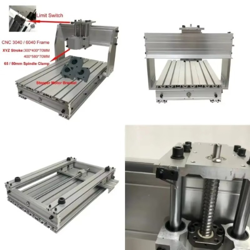 Limit Switch Cnc - ชุดโครงอะลูมิเนียม CNC 3040 6040 พร้อมลิมิตสวิตช์ 1605