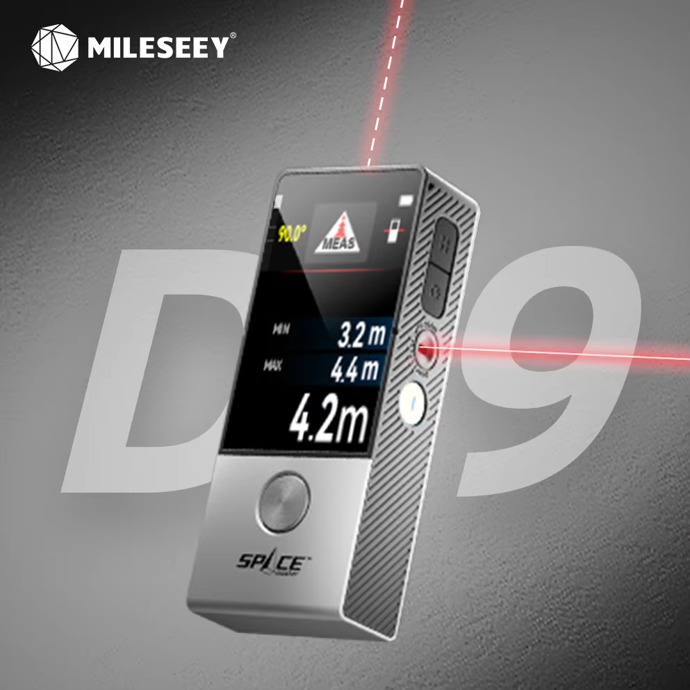 Industrial Laser Training - MiLESEEY D9 เครื่องวัดระยะด้วยเลเซอร์, เครื่องวัดระยะด้วยเลเซอร์แบบบลูทูธ, เครื่องวัดระยะด้วยเลเซอร์ 100