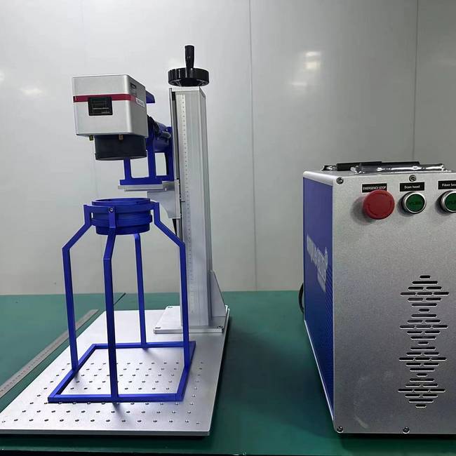 เครื่องแกะสลักเลเซอร์ไฟเบอร์แบ - Industrial Laser Marking Machine บทวิจารณ์และราคา