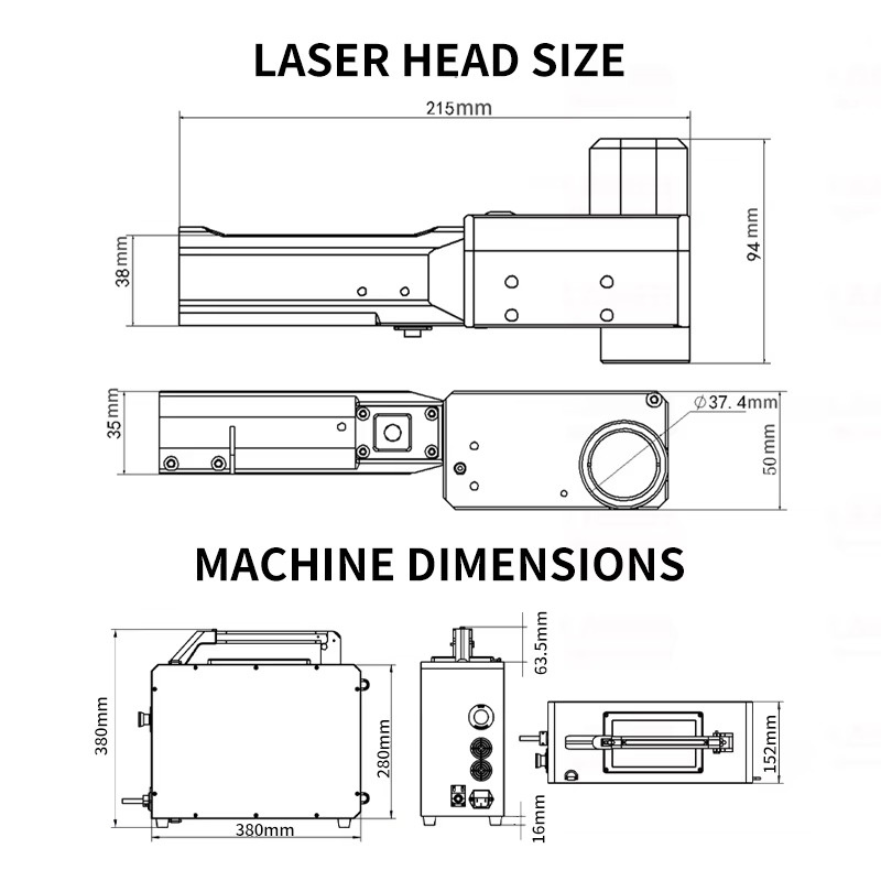 เครื่องทำความสะอาดเลเซอร์แบบพก - Industrial Laser Rust Remover บทวิจารณ์และราคา