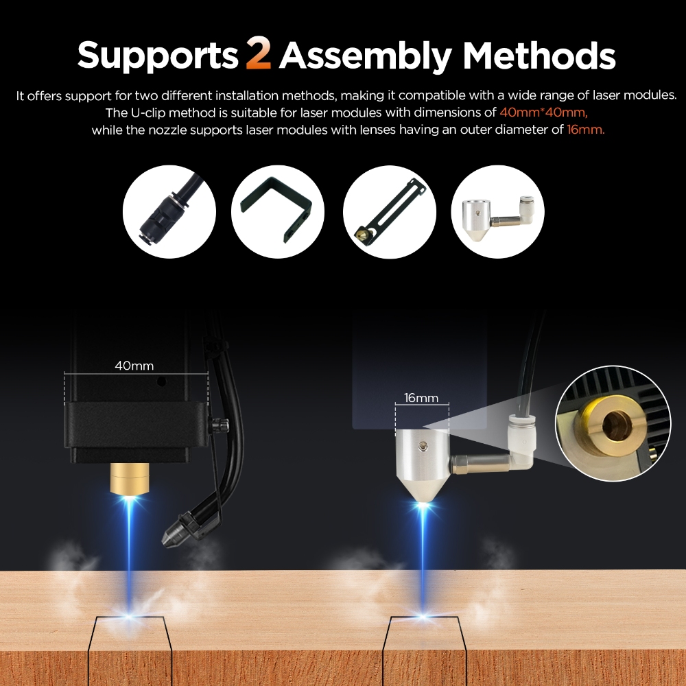 ACMER C4 เลเซอร์แอร์แอสสิท ปั๊ - Air Assist Pump Laser บทวิจารณ์และราคา