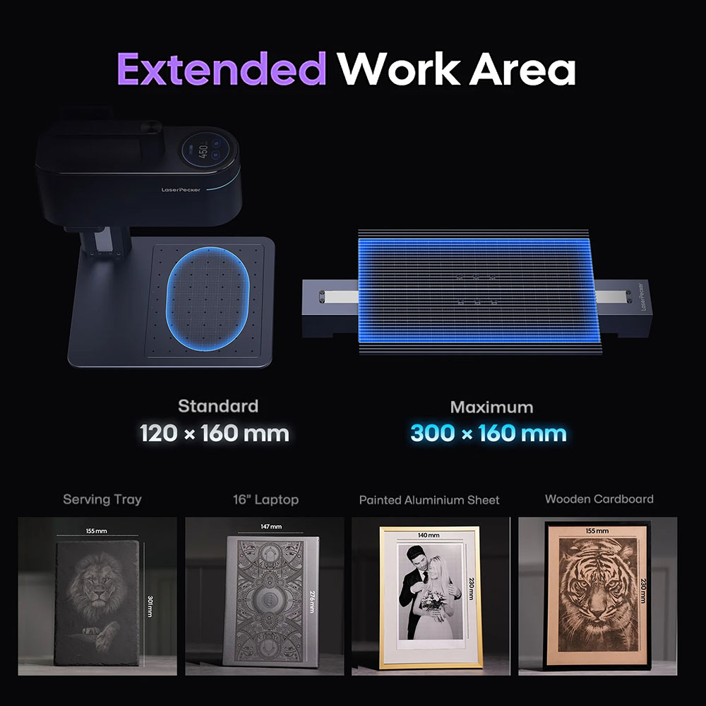 LASERPECKER 4 LP4 เลเซอร์สําหร - Industrial Laser Engraving Machine บทวิจารณ์และราคา