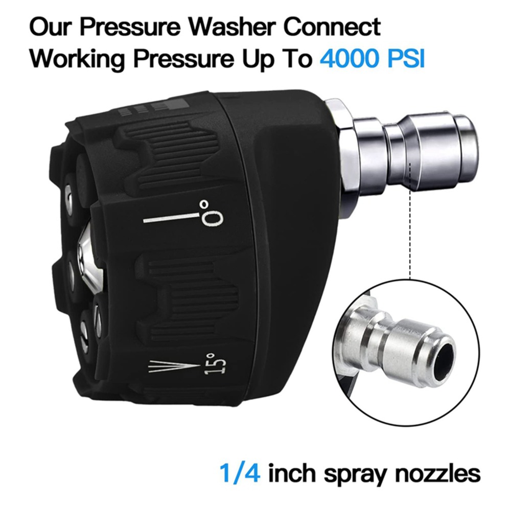 หัวฉีดน้ำแรงดันสูง 6in1 แบบใหม - Laser Nozzle Ceramic บทวิจารณ์และราคา