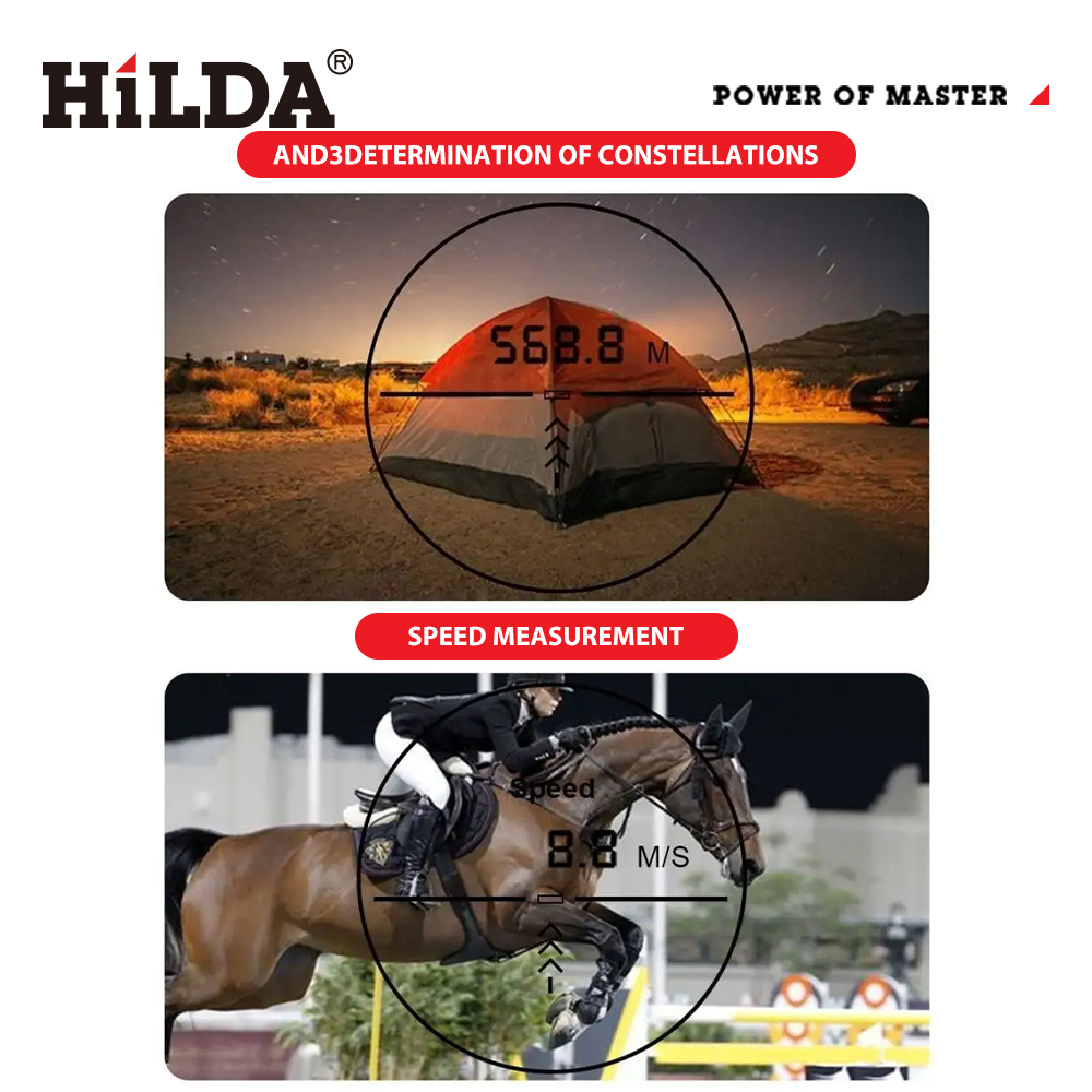 HILDA 800M เครื่องวัดระยะด้วยเ - Industrial Laser Tape Measure บทวิจารณ์และราคา