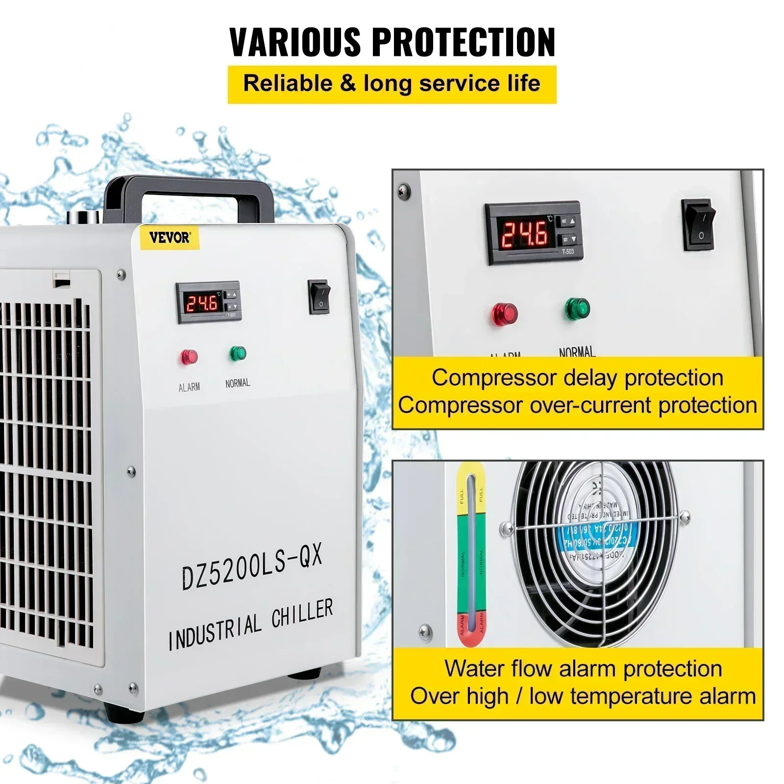 เครื่องแกะสลักเลเซอร์ CNC ระดั - Laser Chiller Water Cooler บทวิจารณ์และราคา