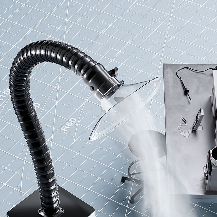 อุปกรณ์ฟอกอากาศ เครื่องดูดควัน - Industrial Laser Fume Extractor บทวิจารณ์และราคา