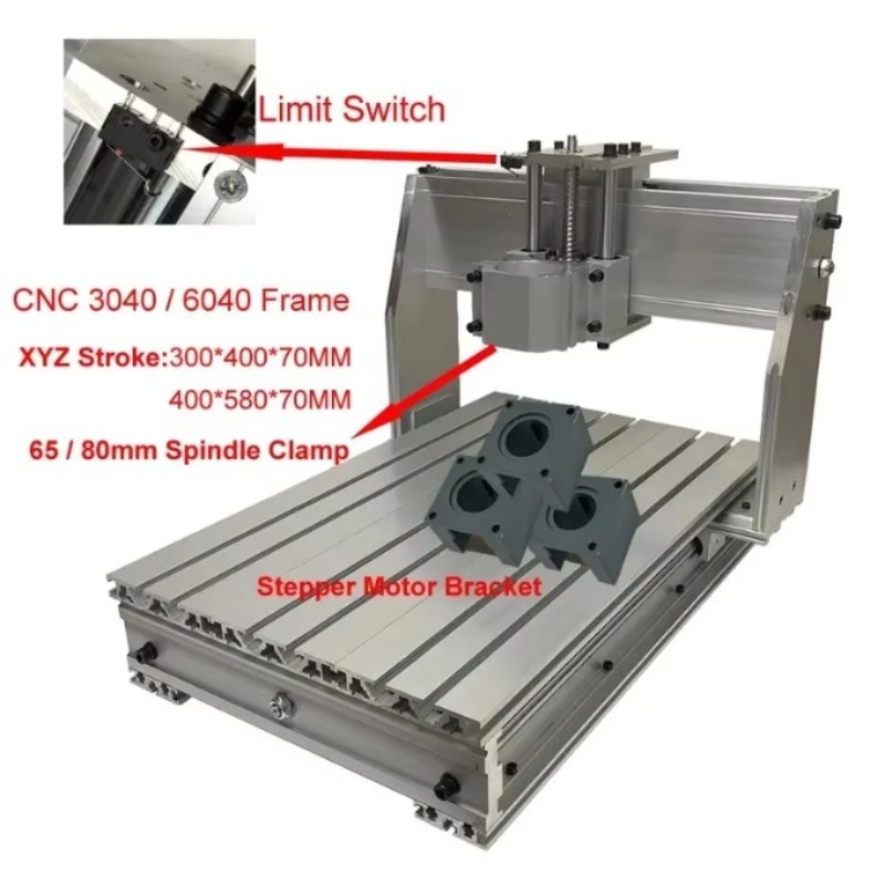 ชุดโครงอะลูมิเนียม CNC 3040 60 - Limit Switch Cnc บทวิจารณ์และราคา