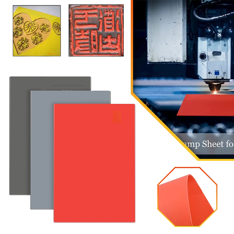 A4 แผ่นยาง DIY เลเซอร์แกะสลักว - Industrial Laser Engraving Machine บทวิจารณ์และราคา