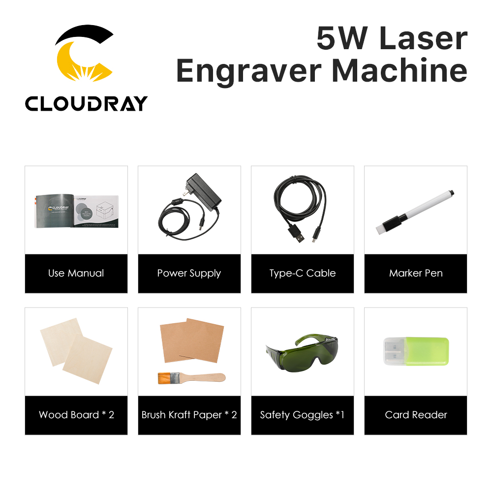 เครื่องแกะสลักเลเซอร์ Cloudray - Industrial Laser Engraving Machine บทวิจารณ์และราคา