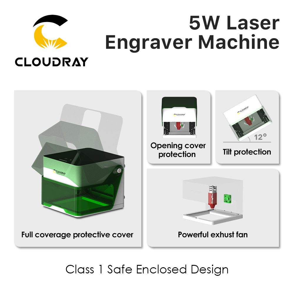 เครื่องแกะสลักเลเซอร์ Cloudray - Industrial Laser Engraving Machine บทวิจารณ์และราคา