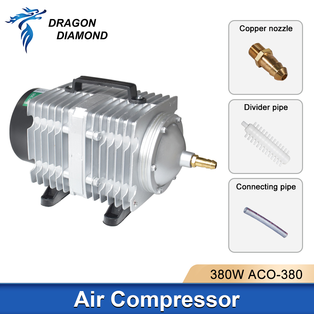Air Compressor 380W 220V 280L/ - Air Assist Pump Laser บทวิจารณ์และราคา